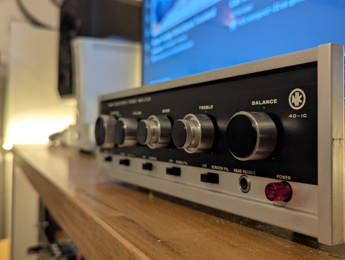 Nikko TRM-40 IC stereo versterker - Vintage amplifier