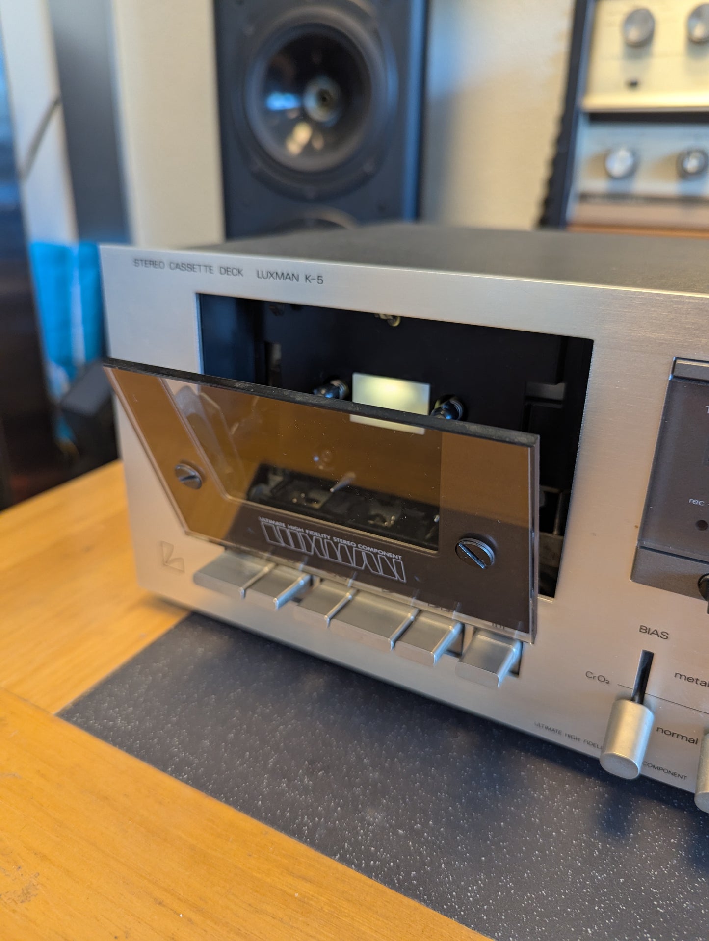 Luxman K-5 cassette deck