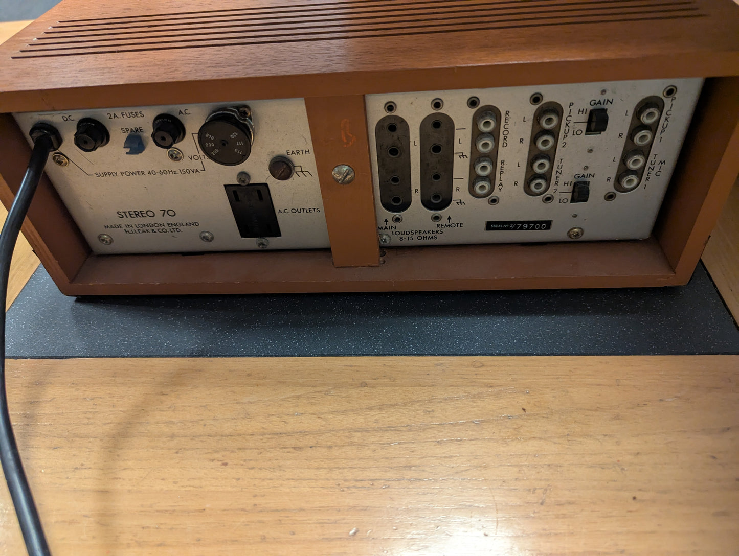 Leak Stereo 70 versterker
