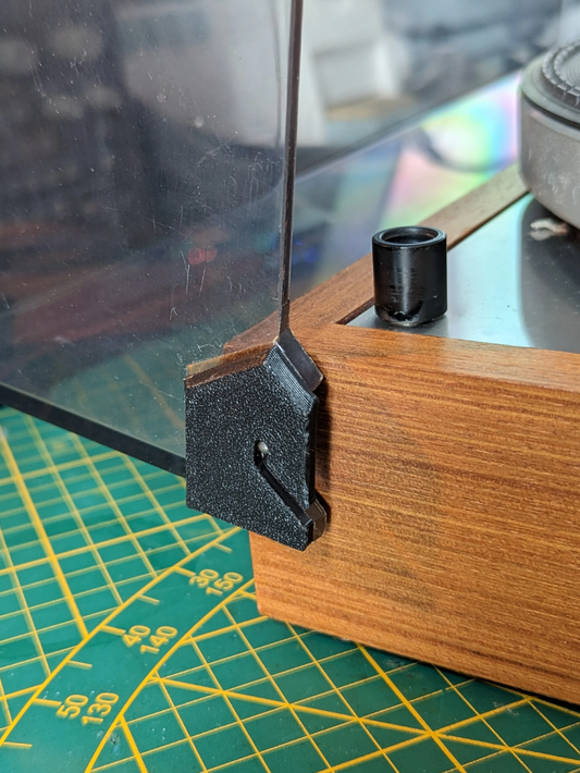 Thorens TD160, TD165, TD145, TD166 MK1 dust cover repair