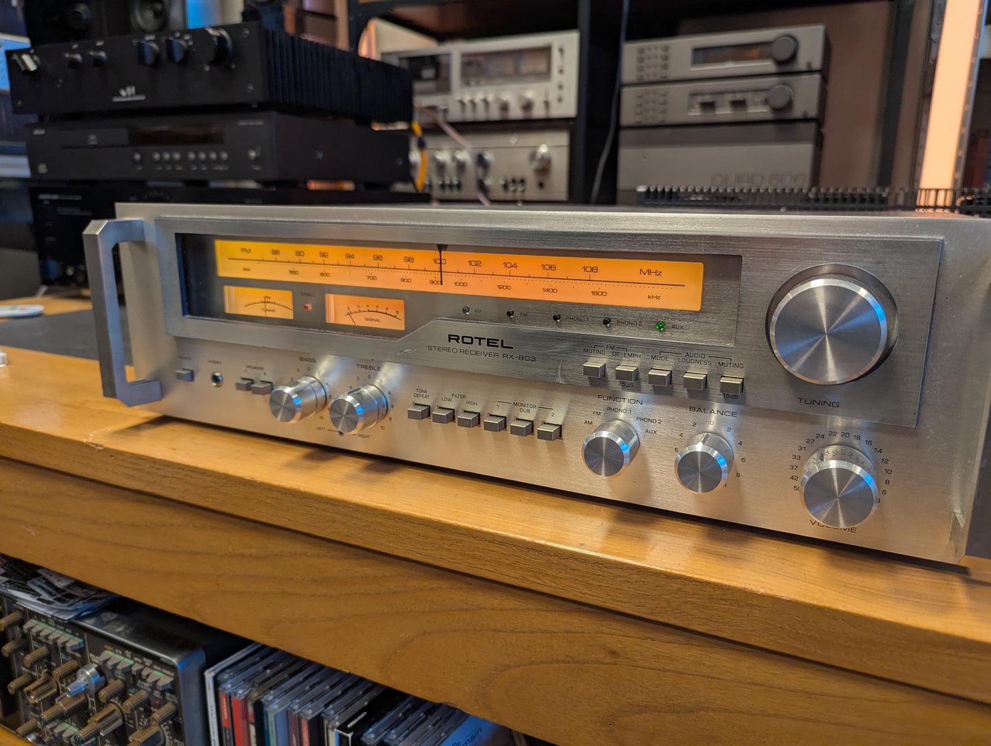 Rotel RX-803 receiver