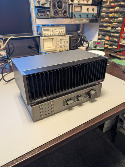 Quad 405-2 eindversterker & Quad 34 voorversterker