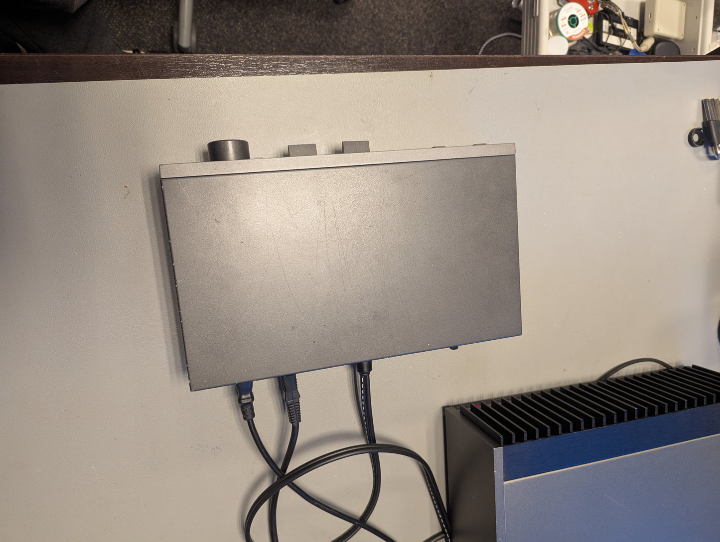 Quad 405-2 eindversterker & Quad 34 voorversterker